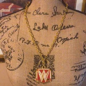 WWE Authentic Women’s Champion necklace